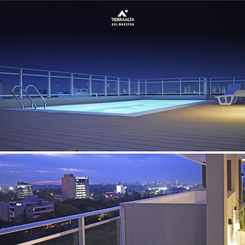 El edificio cuenta con gimnasio y pileta (Fotos: Inmobiliaria)