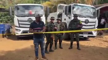 Integrantes de las disidencias de