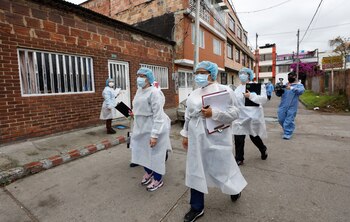 Imágenes de la pandemia (EFE)