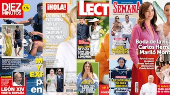 Las revistas del corazón esta semana: las lágrimas de Julia Janeiro en una grabación y la escapada de Mbappé y Ester Expósito
