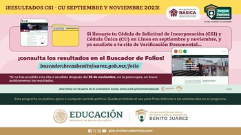 Para saber los resultados de