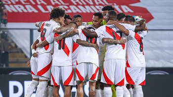 La selección peruana salió del