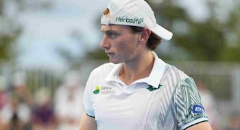 Ignacio Buse encajó el golpe en el arranque del US Open al imponerse de manera dramática a Marcos Giron. - Crédito: Difusión