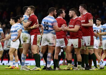 Argentina no pudo ante Gales