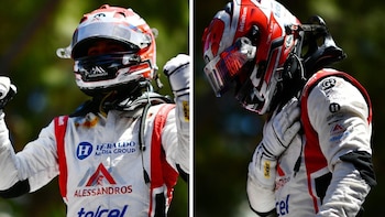 ¡Histórico! El piloto mexicano Noel León consigue su primera pole en Fórmula 2 gracias a esta estrategia