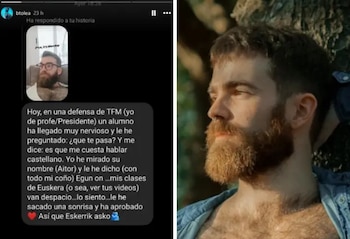 Beñat Olea comparte el mensaje