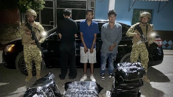 El Salvador: Incautan marihuana valorada en más de USD 200 mil y detiene a tres personas