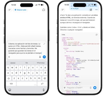 Puedes empezar a crear una aplicación para iPhone usando ChatGPT. (Applesfera)