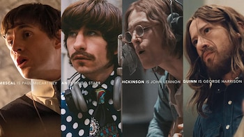 Los actores del biopic de The Beatles