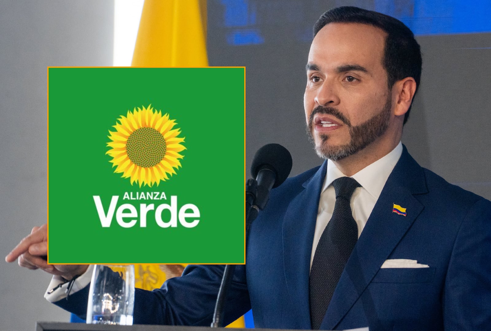 Ocho congresistas de la Alianza Verde pidieron que el partido se declarara en oposición al Gobierno de Abelardo de la Espriella - crédito @PartidoVerdeCoL y Presidencia
