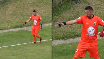 Descubrieron a un arquero con