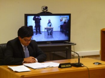 El fiscal Martín Cárcamo está