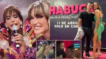 Mario Hart y Korina Rivadeneira