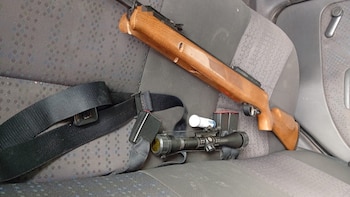 Un hombre se entregó tras