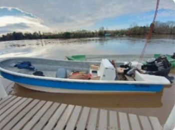 La embarcación secuestrada a los