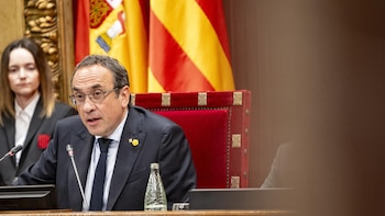 El presidente del Parlament traslada a León XIV que "Cataluña es una nación con lengua" e instituciones propias