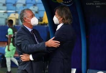 Gustavo Alfaro y Ricardo Gareca