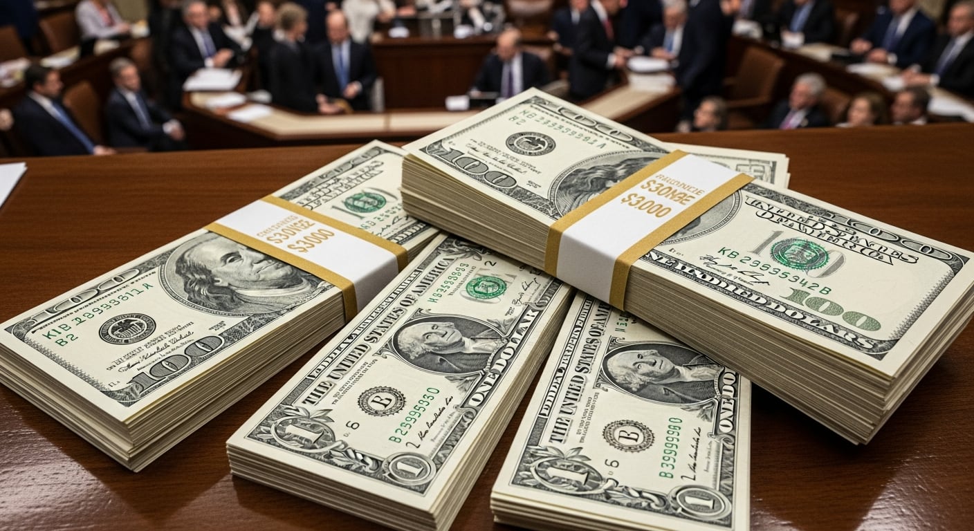 Los fondos recaudados, estimados en USD 4,4 billones a lo largo de una década, financiarían transferencias directas y la expansión de programas sociales (Imagen Ilustrativa Infobae)