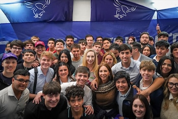 Karina Milei y Pilar Ramírez respaldaron a la agrupación BASES CABA en su primera victoria en colegios secundarios porteños