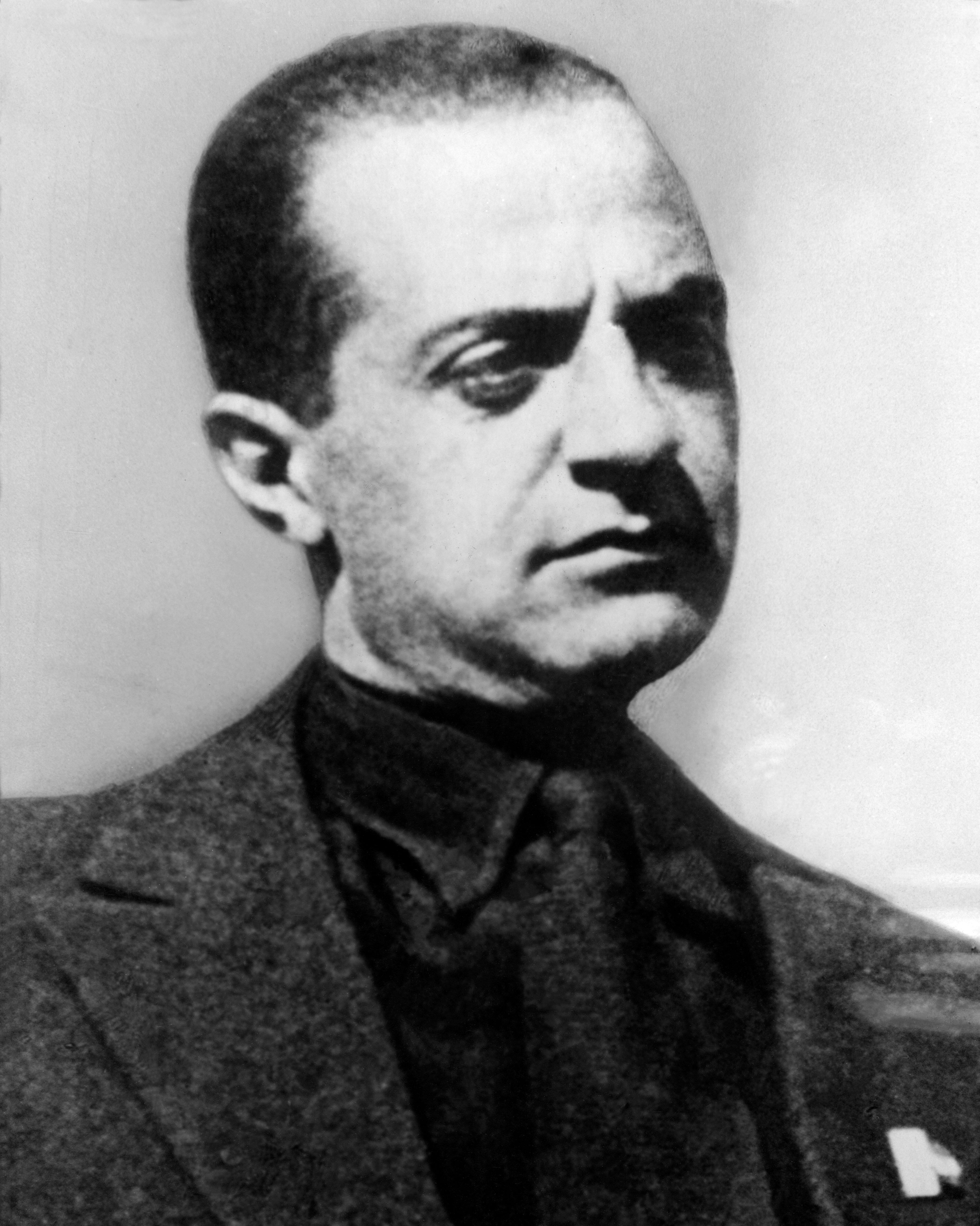 Giuseppe Bottai (1895-1959), periodista, político y ministro italiano durante el régimen fascista de Benito Musolini.
