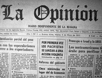 El primer número de La