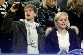 Sebastian Vettel y Hanna Prater,