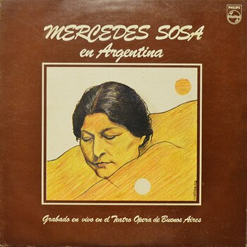 El álbum "Mercedes Sosa en