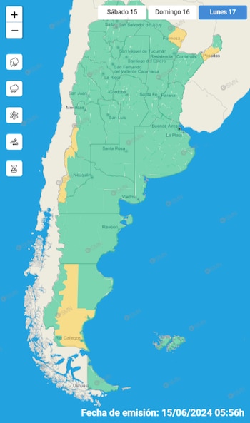 ALERTAS LUNES 15 DE JUNIO