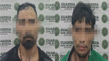 Rescatan a mujer privada de la libertad en San Luis Potosí: detienen a dos hombres y aseguran arsenal