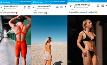 Otros mensajes de la ex nadadora paraguaya en la plataforma para adultos
