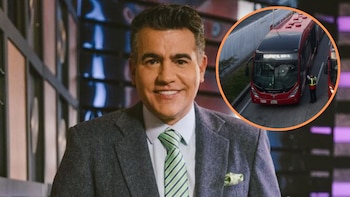 Carlos Calero denunció a un conductor de TransMilenio por rayar su carro: “Los dueños de la vía”