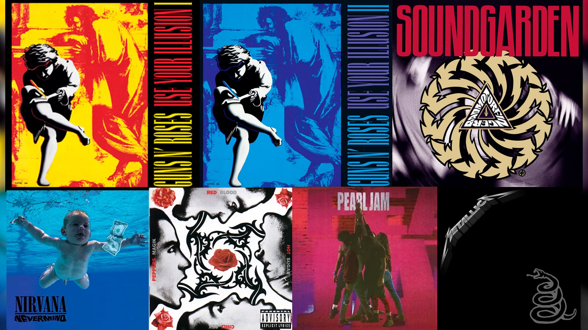 Siete discos fundamentales de la década del 90 aparecieron en un lapso de 57 días entre agosto y octubre de 1991