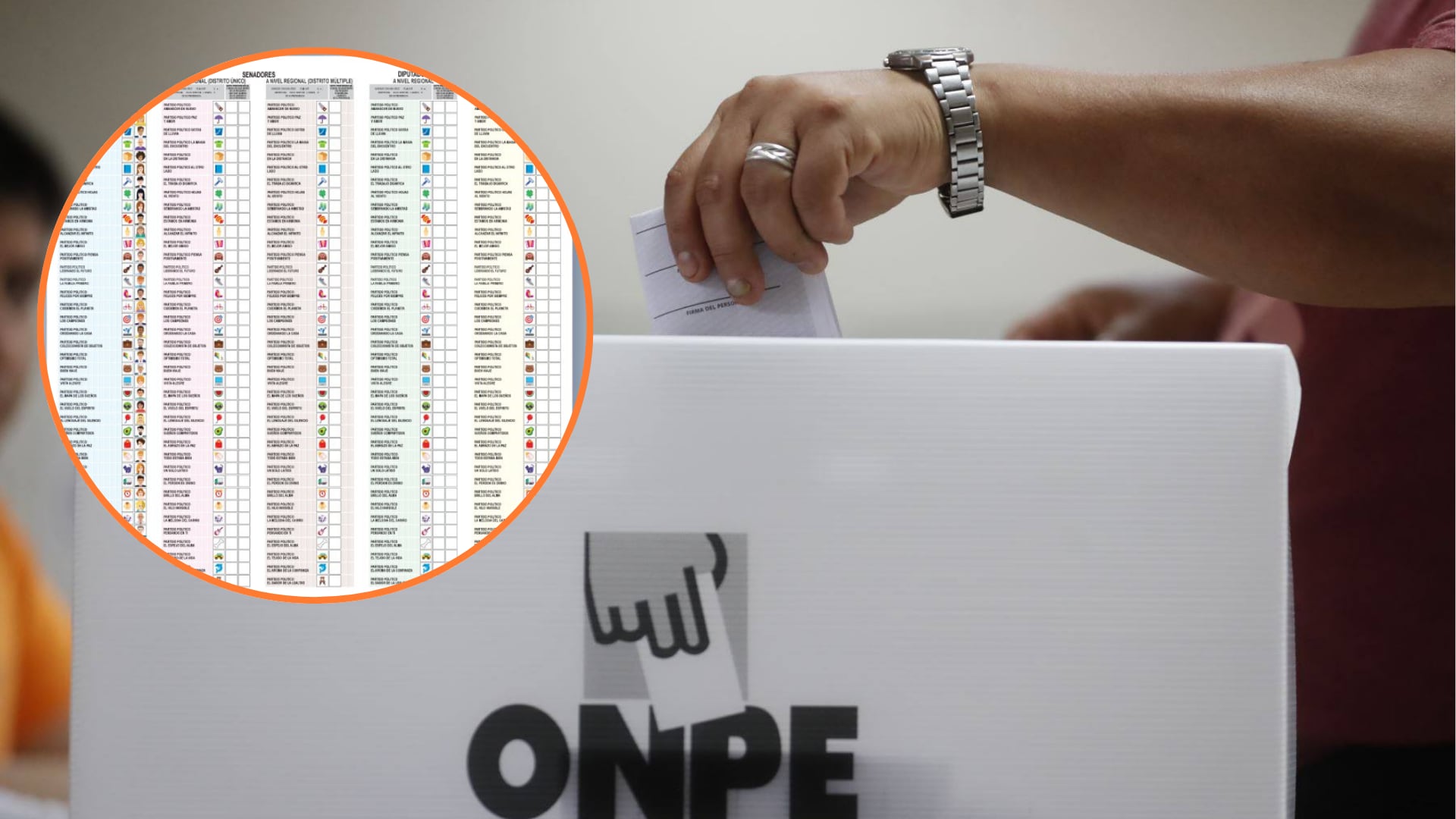 ONPE explica cómo funcionará el voto cruzado en las elecciones generales del 12 de abril de 2026. (Foto composición: Infobae Perú/Agencia Andina/ONPE)
