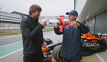 El dron alcanzó una velocidad