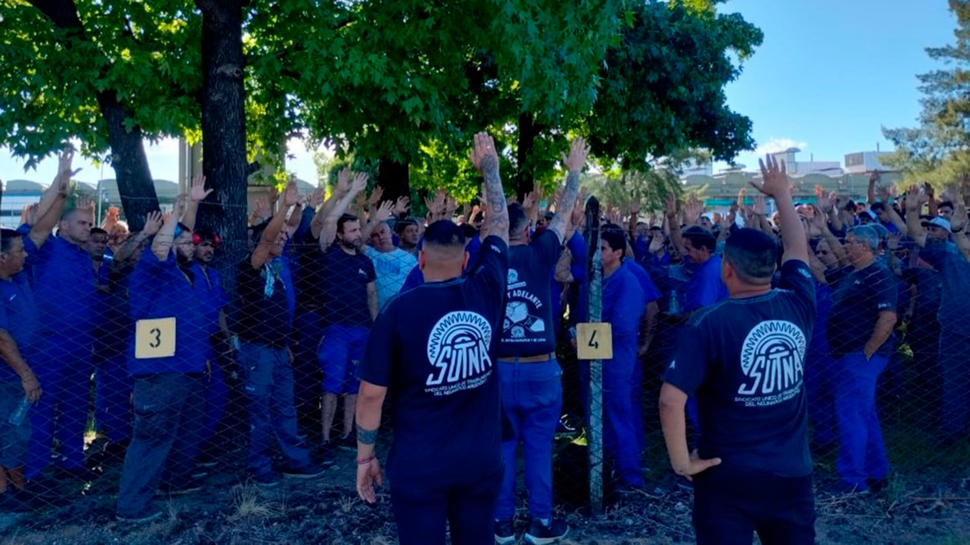 El Sindicato del Neumático (SUTNA) decidió las protestas durante asambleas en las fábricas