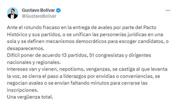 El Pacto Histórico tuvo incovenientes