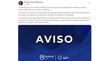 Secretario General de Gobierno en Zacatecas reacciona al hallazgo
