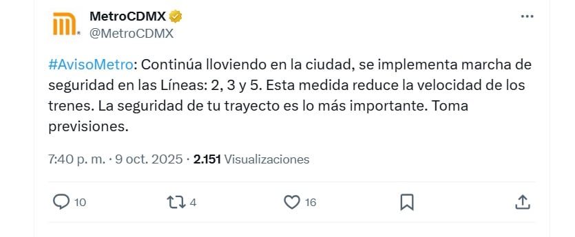 (X/ @MetroCDMX)