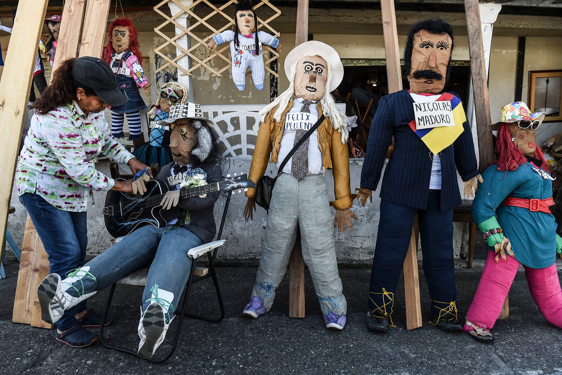 La quema con pólvora de