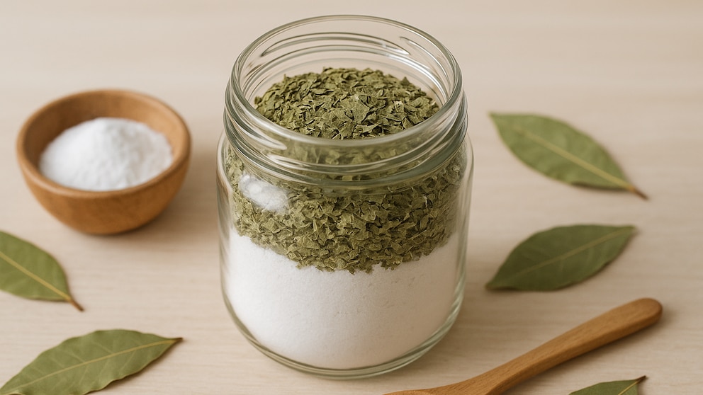 Laurel y bicarbonato