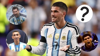 De Paul armó un “ranking a ciegas” de los mejores jugadores de la historia de la Selección y se sorprendió con el quinto lugar