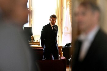 El presidente francés, Emmanuel Macron