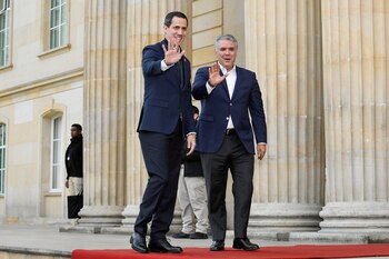 El presidente interino de Venezuela