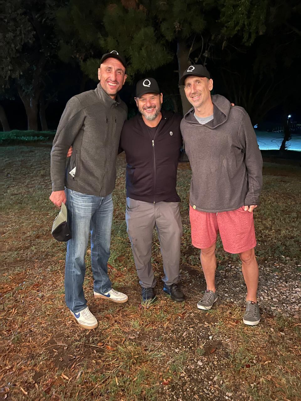 Emanuel Ginobili, Gastón Remy y Juan Ignacio Sánchez