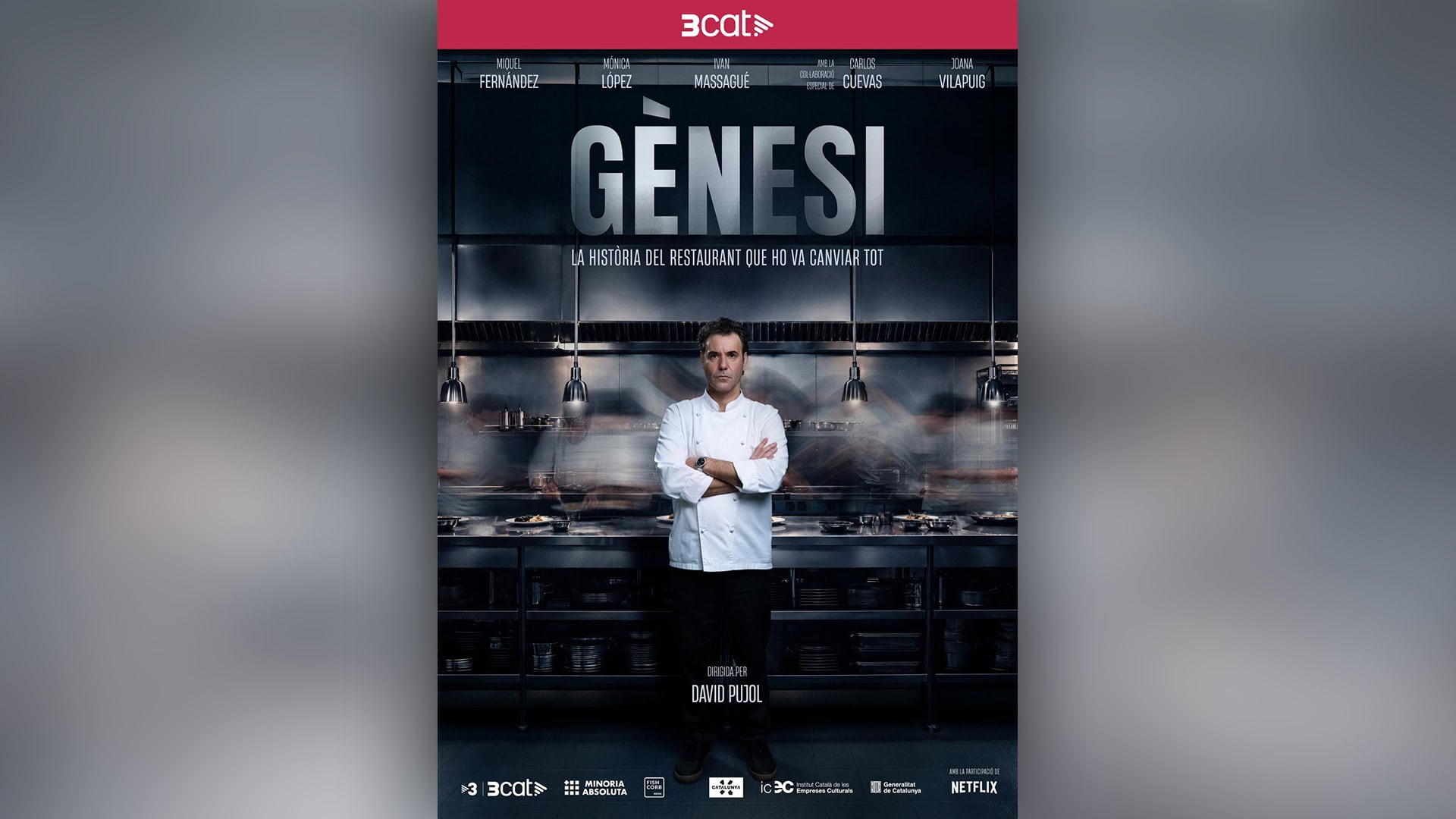 Ferran Adrià supervisó los detalles de la cocina para garantizar que los menús degustación de la serie sean reales