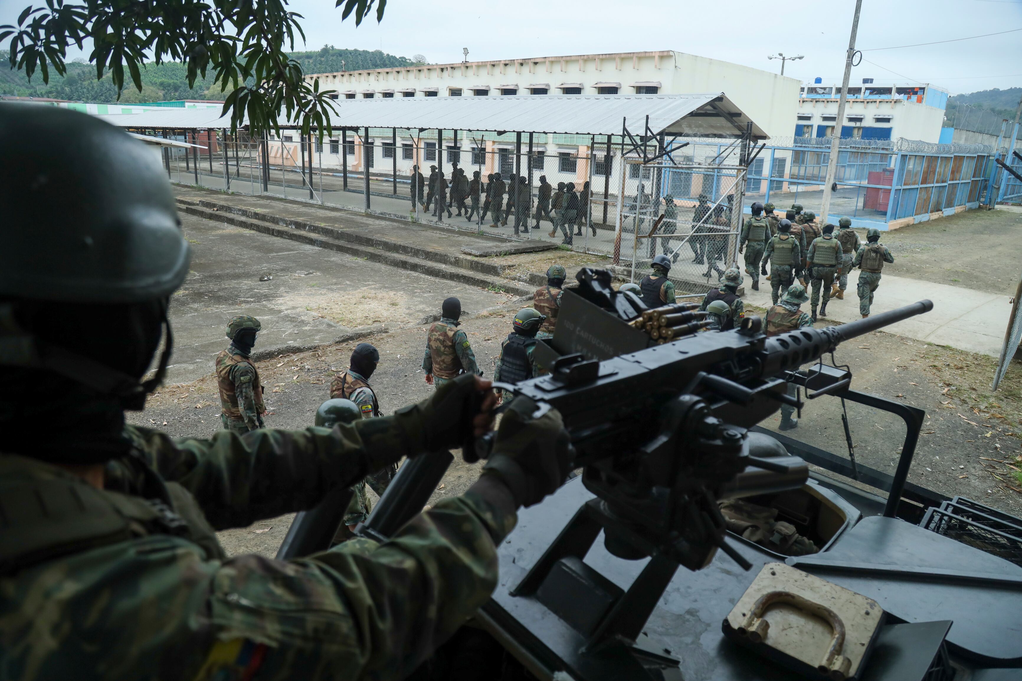 Las cárceles en Ecuador están militarizadas. (AP Foto/Cásar Muñoz, Archivo)