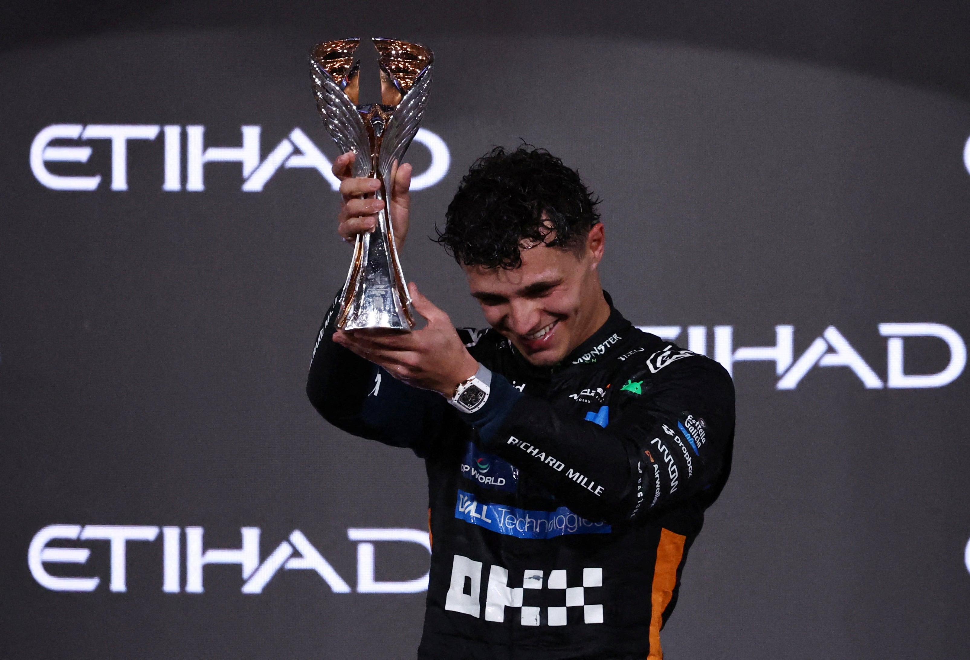 La serie sobre Lando Norris promete mostrar cómo vive un campeón en el momento más exigente de su trayectoria (REUTERS/Amr Alfiky)