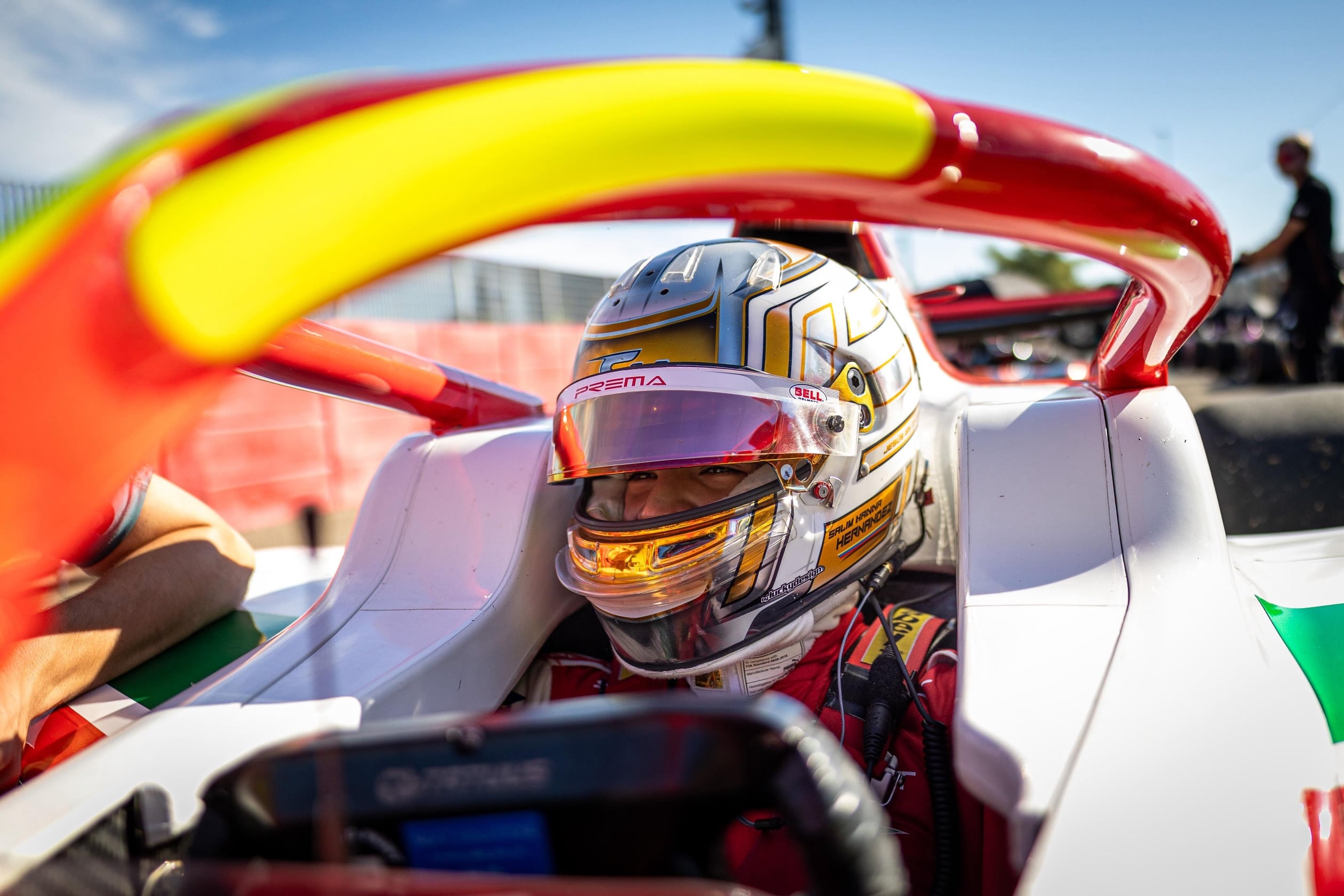 El piloto colombiano Salim Hanna ingresó a la Academia Ferrari para disputar la temporada de Fórmula 3 en 2027-crédito @salimhanna88/Instagram
