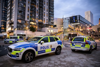 12/09/2023 September 12, 2023, STOCKHOLM, SWEDEN: 230912 Enhanced police presence outside Friends Arena ahead of the UEFA Euro Qualifier football match between Sweden and Austria on September 12, 2023 in Stockholm. .Photo: Joel Marklund / BILDBYRÃ.N / kod JM / JM0531.bbeng fotboll football soccer fotball em-kval kval uefa euro qualifier sverige sweden sverige a österrike austria säkerhet security polis genre polisbil police car
POLITICA
Europa Press/Contacto/Joel Marklund