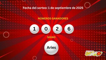 Resultados del Super Astro Sol